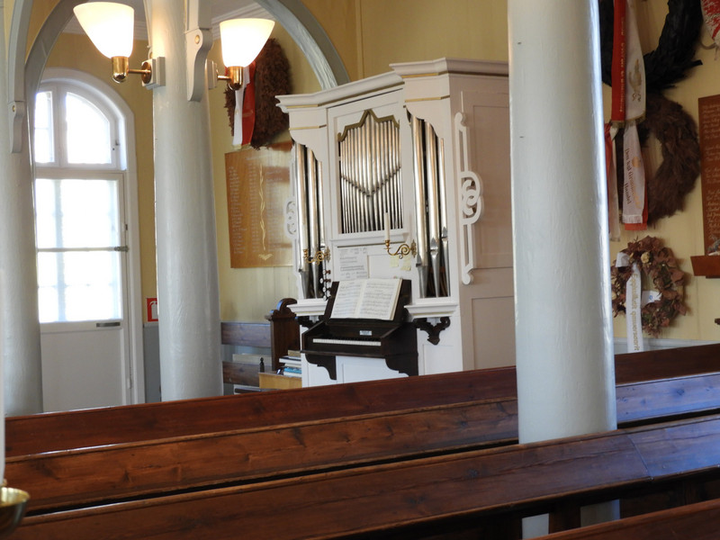 Organ in Old Church in Qaqortoq (For Sharon's piano teacher Penny)