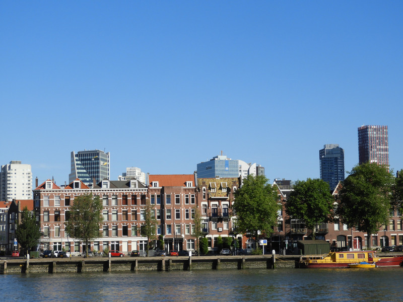Waterside Skyline in Rotterdam