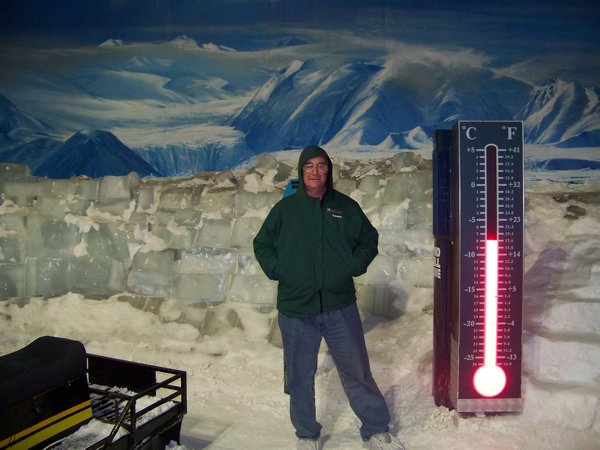John in Antarctica