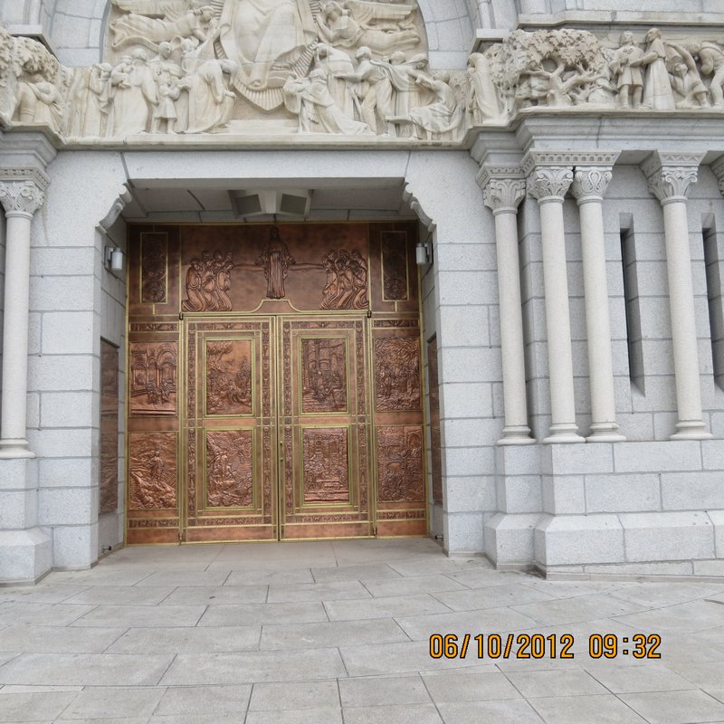 Copper Doors at St.Anne's