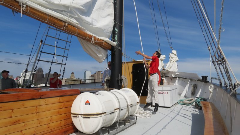 Hoisting the Sails