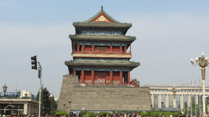 Tower in Tienanmen Square