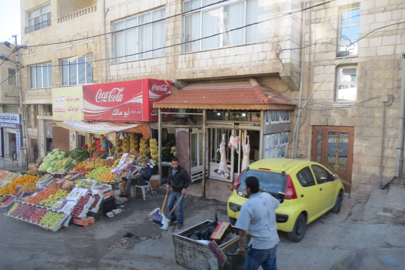 Meat and Produce market in Jordan