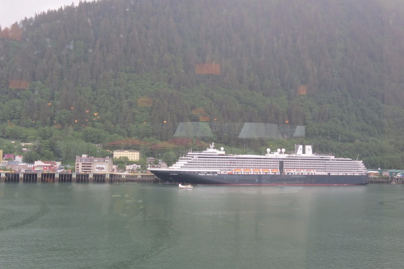 Westerdam docked in Juneau