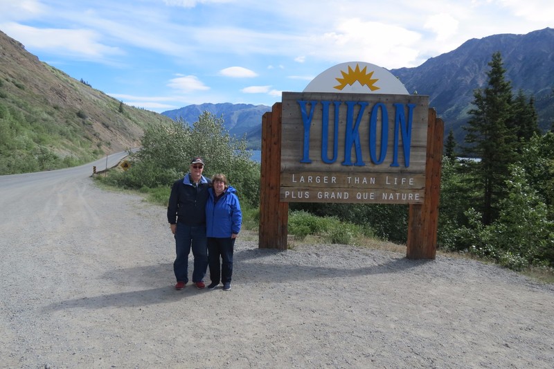 Sign to the Yukon