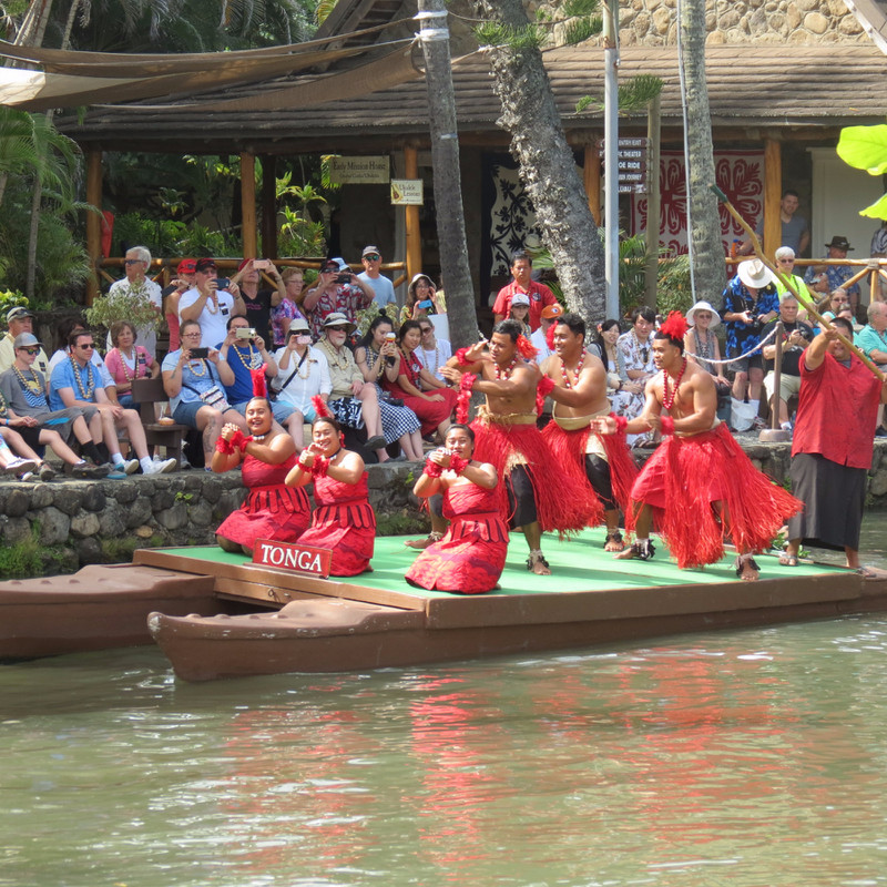 Tonga in Parade of Canoes