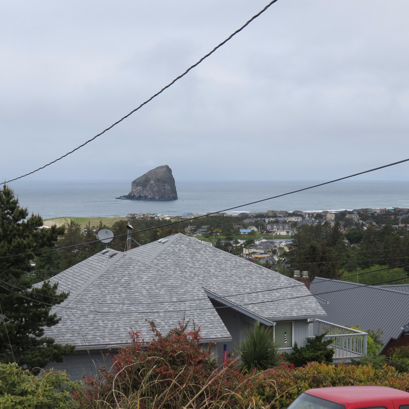 Closer View of the Rock from the deck