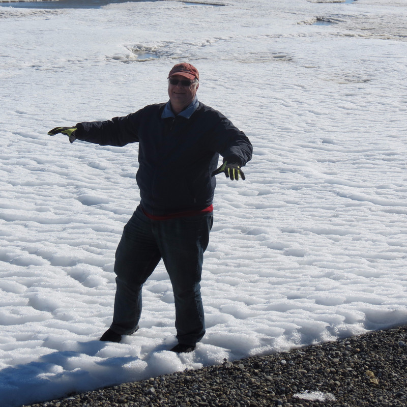 John in the Arctic Ocean