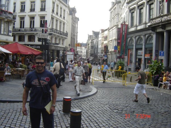 Las calles de Bruselas