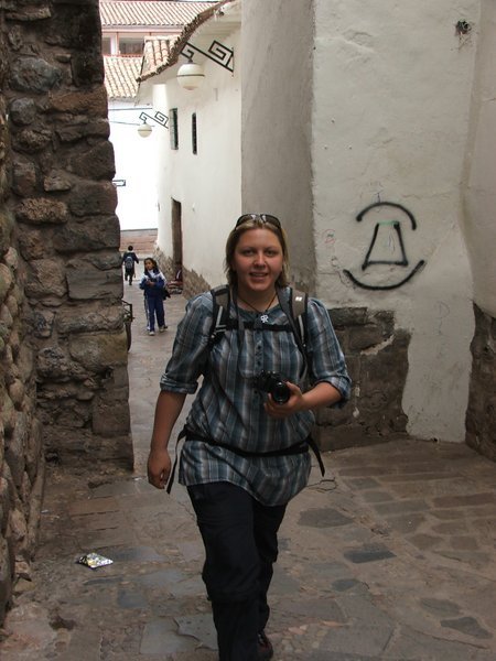 Walking in Cuzco