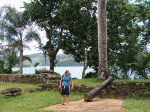 In the old Fort of Paraty