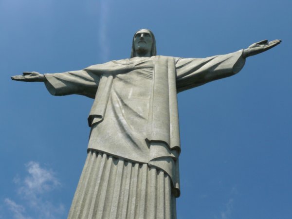 The statue of the Christ