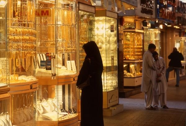 Shopping in the Gold Souk