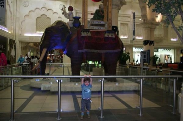 Max at the Ibn Battuta Mall 