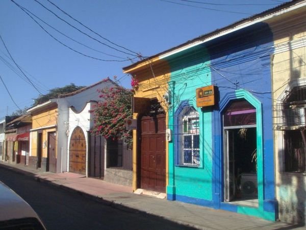 Colorful colonial streets
