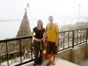 Johnny and Helen by the Ganges