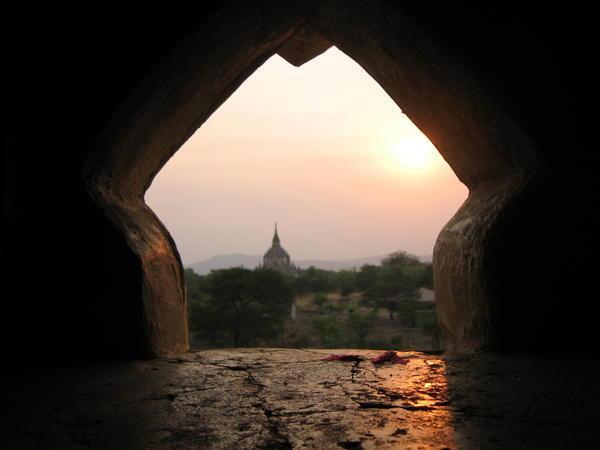 First Bagan Sunset