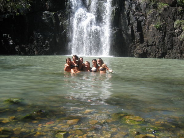 waterfalls at airlie