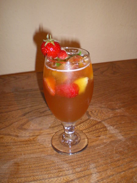 Pimm's and Limonade