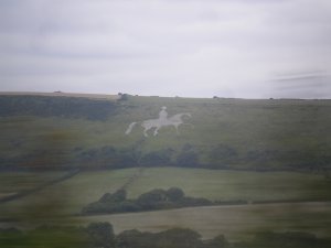 Osmington's white horse 1