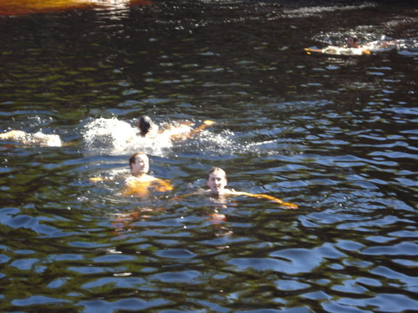 Swimming in Lencois