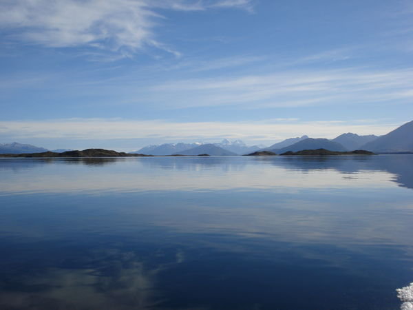 Sailing up the Beagle Canal, Ushuaia, The End of the World