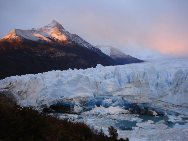 Perito Moreno Glacier at Sunrise