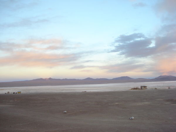The White Lake - Atacama Desert