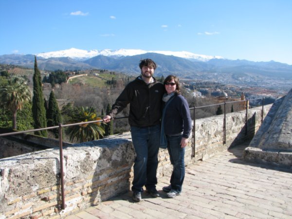 On top of the Alhambra, Granada