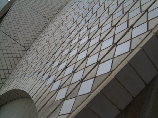 Tiles on the Opera House