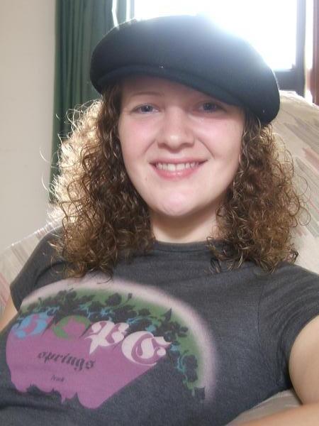 Me in my new hat :)