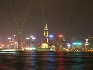 Hong Kong in lights