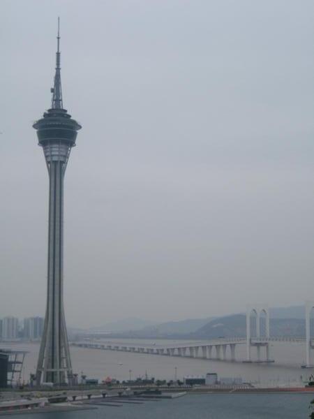 Macau Tower - the 5th tallest building in the world..