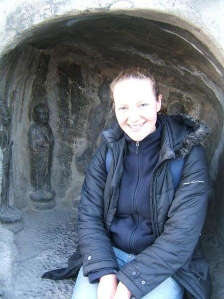 Me in a little grotto!