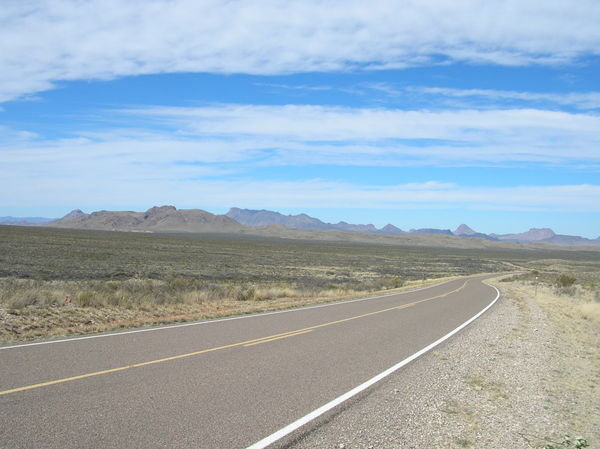 Road from Big Bend