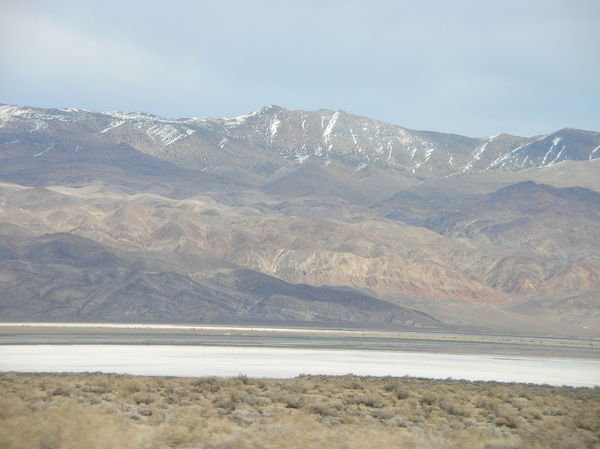 Inyo Mountains and Owens Dry Lake