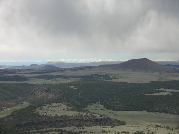 From the rim of Capulin Volcano