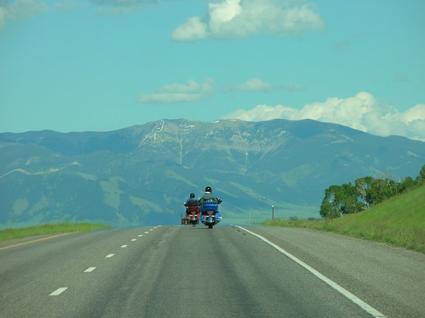 Motorcycles in Montana