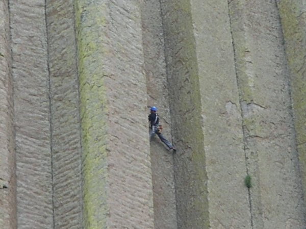 uppermost climber