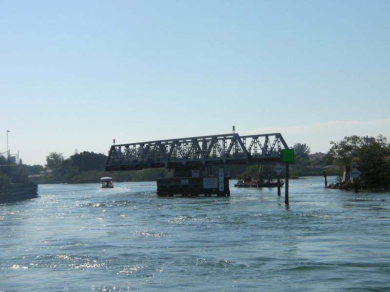 Swing bridge on the ICW
