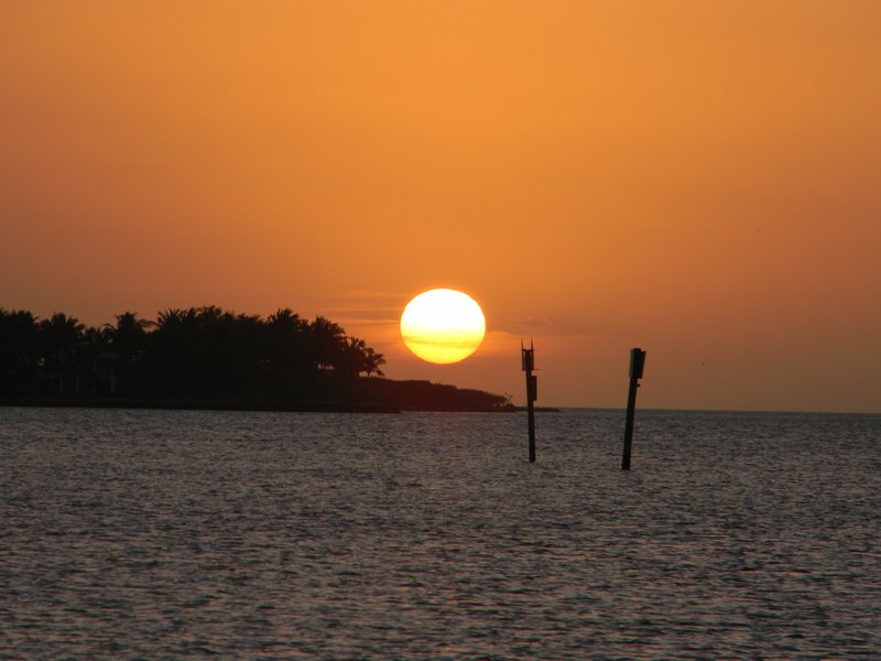 Sunset at Keys Fisheries