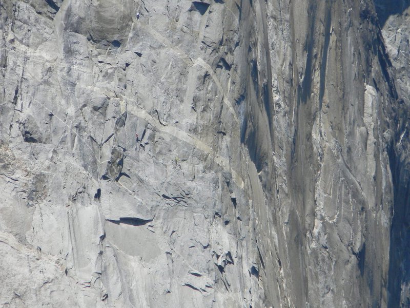 Climbers on El Capitan