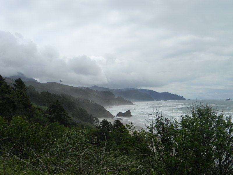 Oregon shoreline