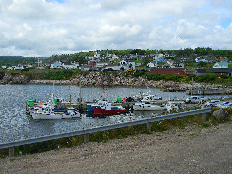 Boats in Neil's Harbor