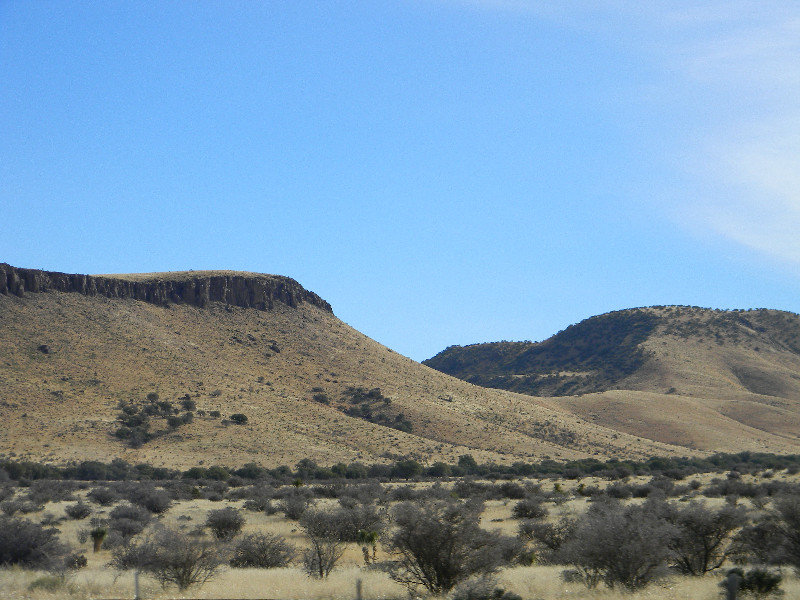 Desert and hills