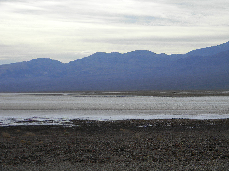 salt flats in Badwater Basin