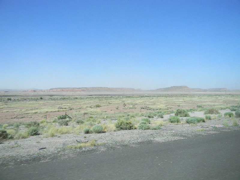 Dusty New Mexican vista