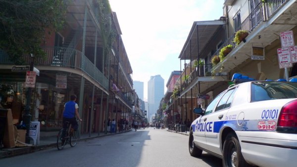 Police in the French Quarter