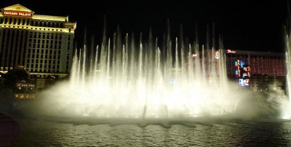 The Fountain outside The Bellagio
