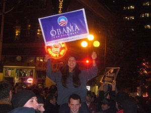 Obamas Crowds